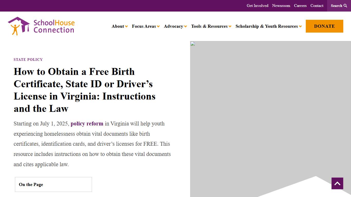 How to Obtain a Free Birth Certificate, State ID or Driver’s License in Virginia: Instructions and the Law